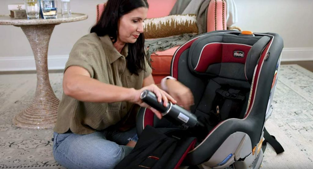 clean baby car seats